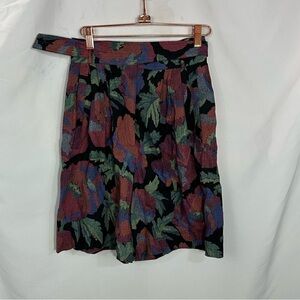 Vintage George Georgiou floral high waisted shorts size XS
